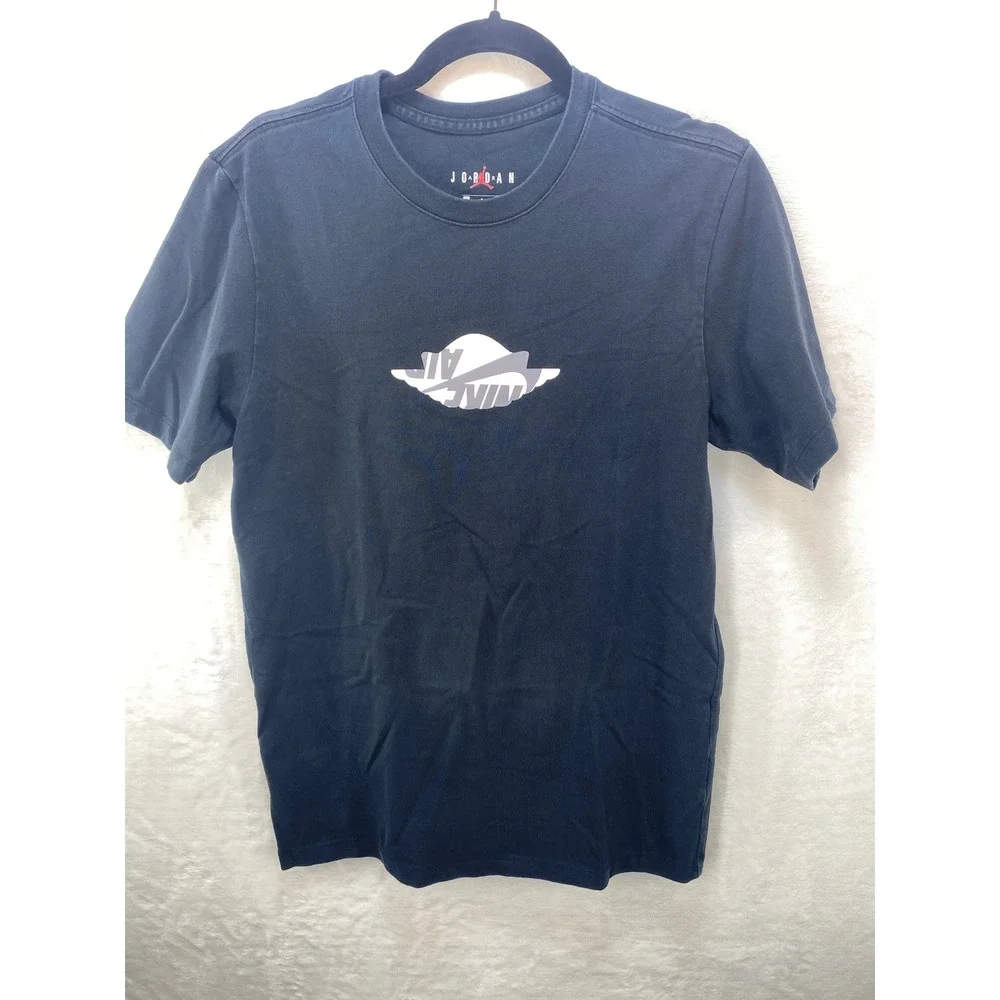 Jordan Small Black Pullover Sweatshirt Jumper Long‎ Sleeve Activewear